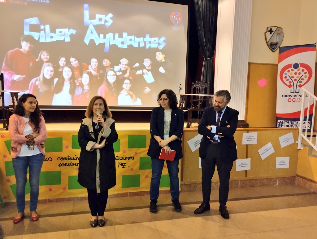 Graciela G.Oyarzabal 🧡 (@gracielaecm) on Twitter photo "Sois instrumentos de paz" Jornada de Alumnos Ayudantes de <a href="/ConvivenciaEcm/">ConvivenciaECM</a> <a href="/ecatolicmadrid/">Escuelas Católicas Madrid</a> en <a href="/RCSILAsuncion/">RCSILA</a> inaugurado por <a href="/Lwena7/">Pilar Ponce</a>, presidenta Consejo Escolar, quien destaca la importancia de cultivar una cultura de paz en los centros:"os convertirá en personas maravillosas" "Sois instrumentos de paz" Jornada de Alumnos Ayudantes de <a href="/ConvivenciaEcm/">ConvivenciaECM</a> <a href="/ecatolicmadrid/">Escuelas Católicas Madrid</a> en <a href="/RCSILAsuncion/">RCSILA</a> inaugurado por <a href="/Lwena7/">Pilar Ponce</a>, presidenta Consejo Escolar, quien destaca la importancia de cultivar una cultura de paz en los centros:"os convertirá en personas maravillosas"