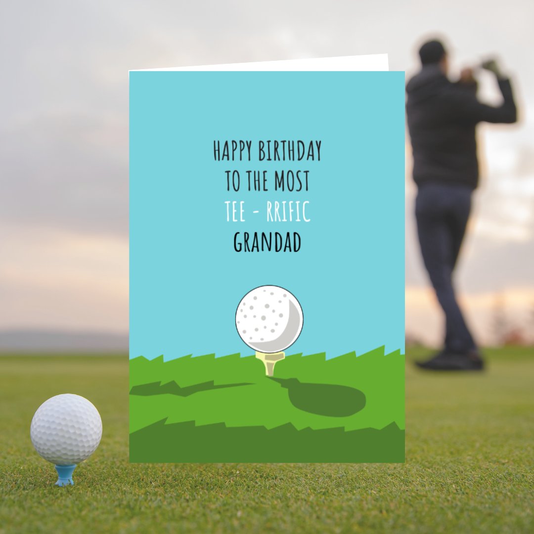 Personalised cards perfect for the #golf fans! Add a photo, name or message for that extra special touch. Our personalised cards are only £3.50 which includes delivery directly to the recipient! A5 and printed on high quality premium card. #Masters2024 bit.ly/3PYlkFU