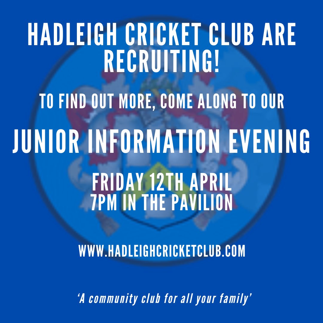 Hadleigh Cricket Club - Suffolk tweet media