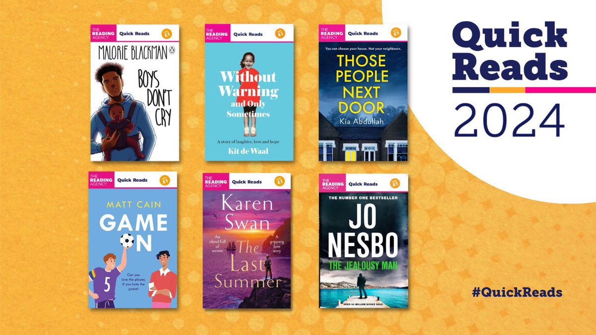 📖#Giveaway📖 🎉 Happy publication day for yesterday to the authors of this year’s #QuickReads books! 🎉 Win a set of six books in #TheBookload on Facebook! Closes tonight (Friday 12 April) at 10pm. UK addresses only. Enter here: facebook.com/groups/thebook…