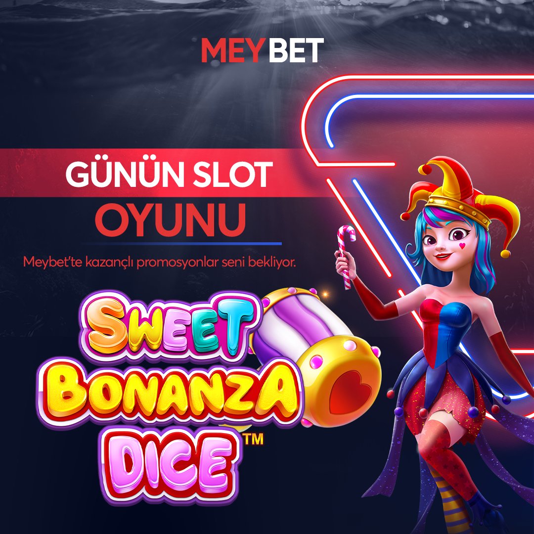 🌟 Heyecanı yakala, kazancın sırrını Meybet slotlarında bul! 🍬Kazançlarınızı SWEET BONANZA DICE İle Arttırın! ✔️ Slotlardaki Heyecan ve eğlence seni Meybet'in renkli slot dünyasında bekliyor! 🔗 t2m.io/meybet