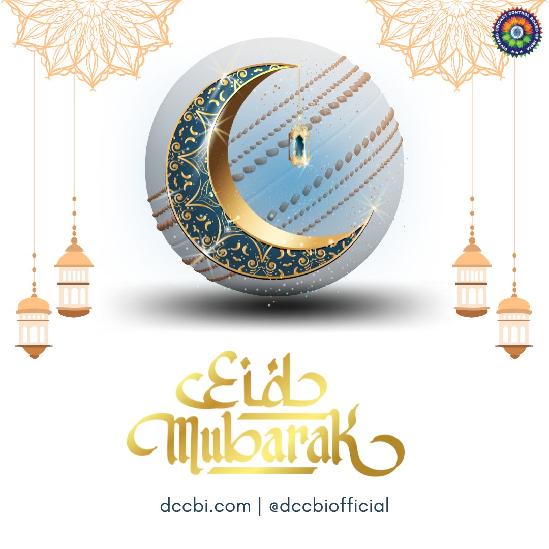 #EidMubarak from the #Divyang_Cricket_Control_Board_of_India! May this special day bring joy, peace, and prosperity to all. Wishing everyone a blessed celebration filled with love and happiness. #DCCBI #DivyangCricket #Board #India @BCCI