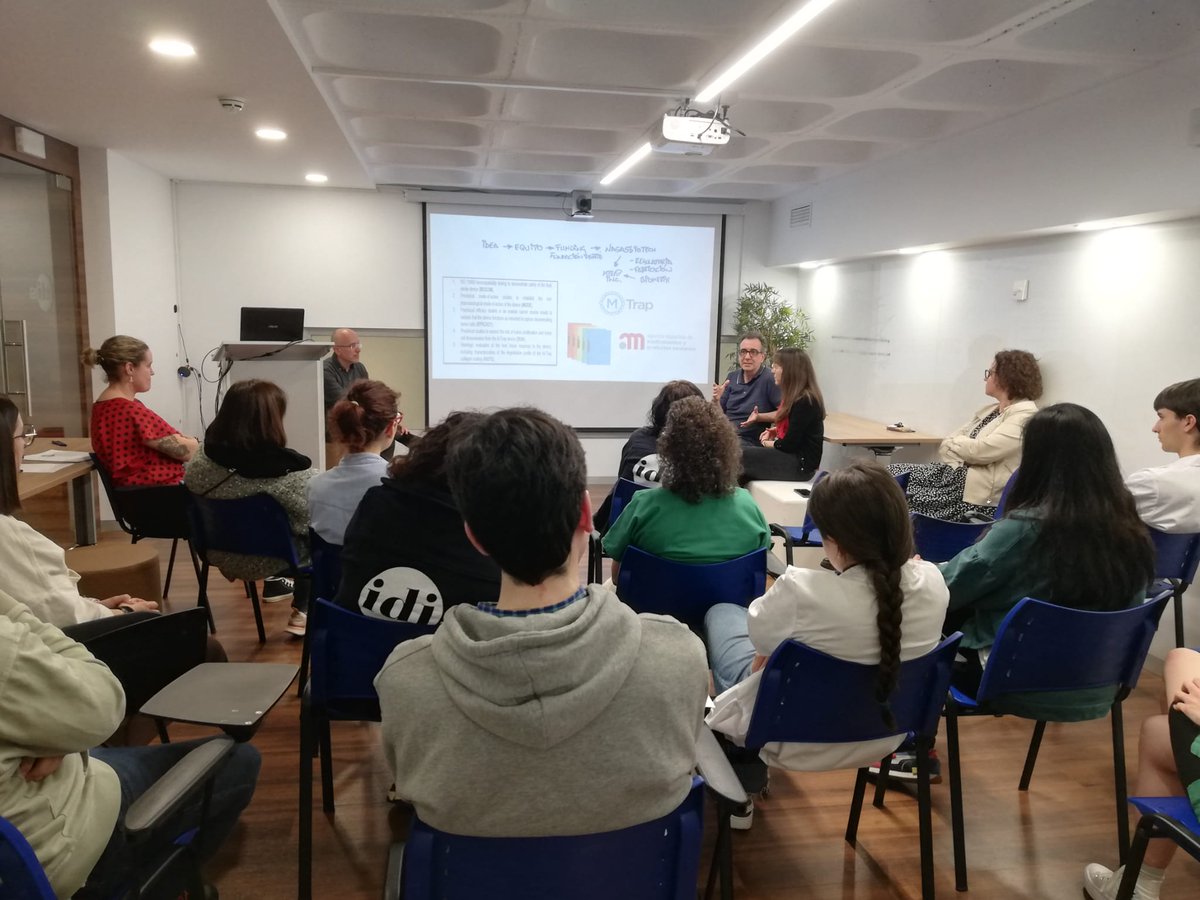 Personal de <a href="/nasasbiotech/">Nasasbiotech SL</a> explicó en #ExperienciasEmprendedoras del #IDIS su trabajo en el desarrollo de soluciones clínicas en #BiopsiaLíquida para mejorar el diagnóstico, pronóstico y tratamiento del #cáncer.  Muy interesante!
#divulgacionCientífica #science #salud #research