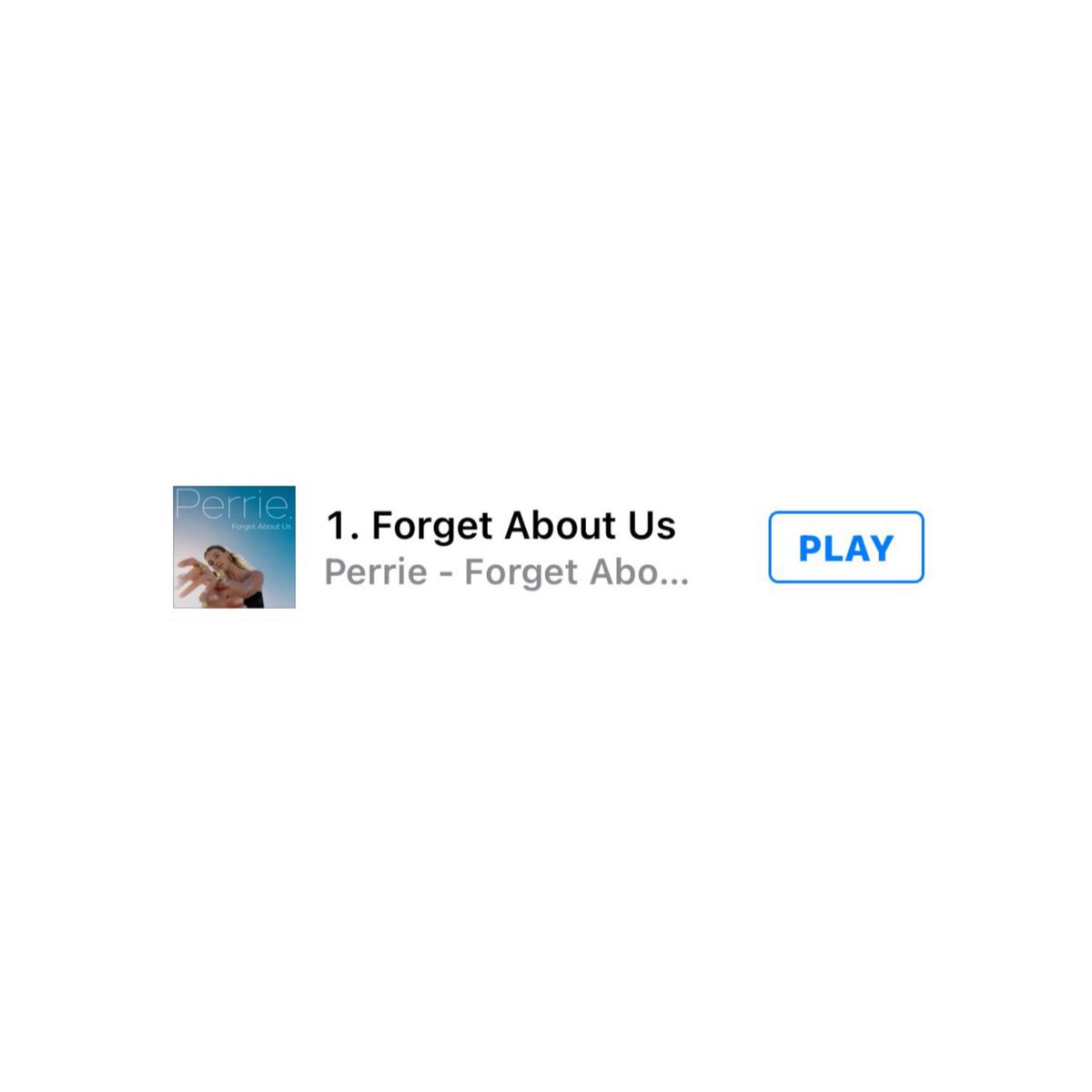 JADEtearoom's tweet photo. Perrie’s debut single ‘Forget About Us’ is officially #1 on the UK iTunes chart https://t.co/sMQb7d5qP6