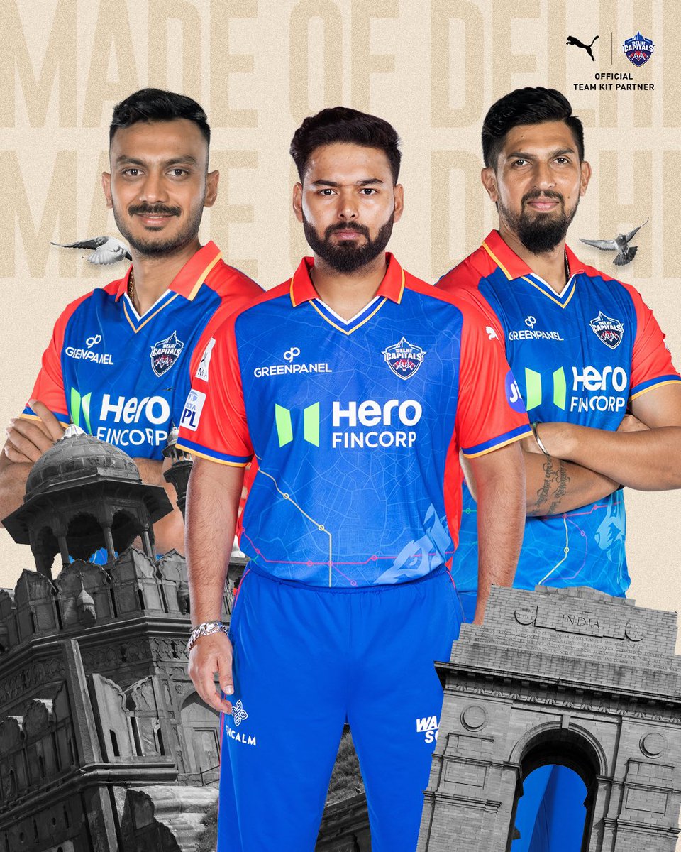 Delhi in your heart. PUMA on your sleeve. Let’s go again, Capitals 💙❤️ @DelhiCapitals Gear up in the all-new PUMA x DC jersey, available at app.puma.com/PUMAxDC24, App & Stores. 👕🔗 #PUMAxDC #SaveTheFight #LSGvDC