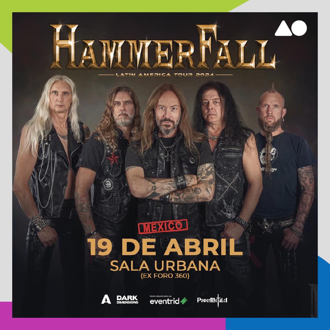 Ya estamos listos para @HammerFall en sala urbana ¿¿¿Tu estas listo??? #atenea #concieros #metal