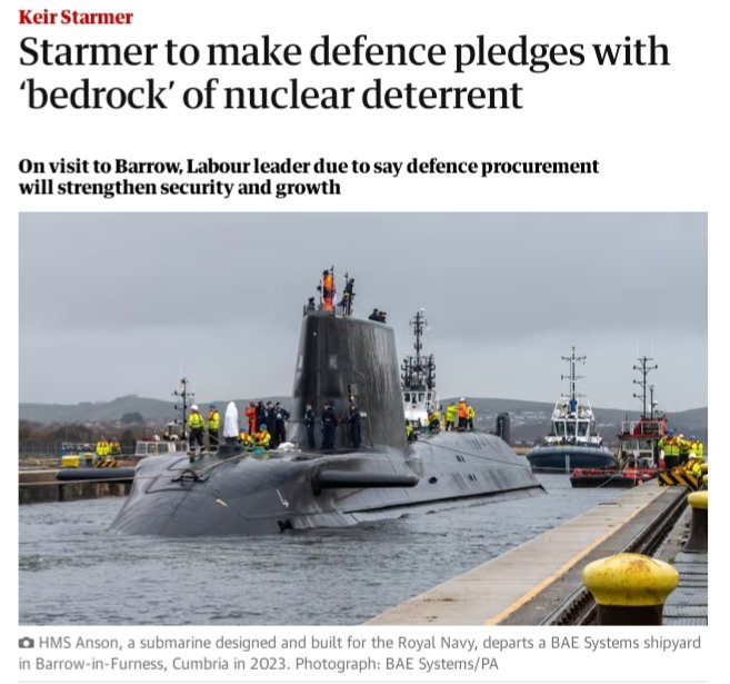 These monsterous WMD are built in England and berthed in Scotland, next to Glasgow. These Britnat colonialists have some feckin neck, but what's new? They steal our resources and use Scotland to dump their nuclear weapons. Stick them in the Thames.