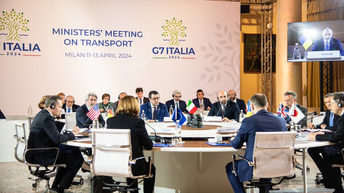 G7 #transport ministers meet today in Milan under the #G7Italy presidency @matteosalvinimi. Proud @ITF_Forum was asked to support. Our report 𝗥𝗲𝘀𝗶𝗹𝗶𝗲𝗻𝘁 𝗧𝗿𝗮𝗻𝘀𝗽𝗼𝗿𝘁 𝗦𝘆𝘀𝘁𝗲𝗺𝘀 is just out and highly pertinent: oe.cd/RTS #ResilienceMatters