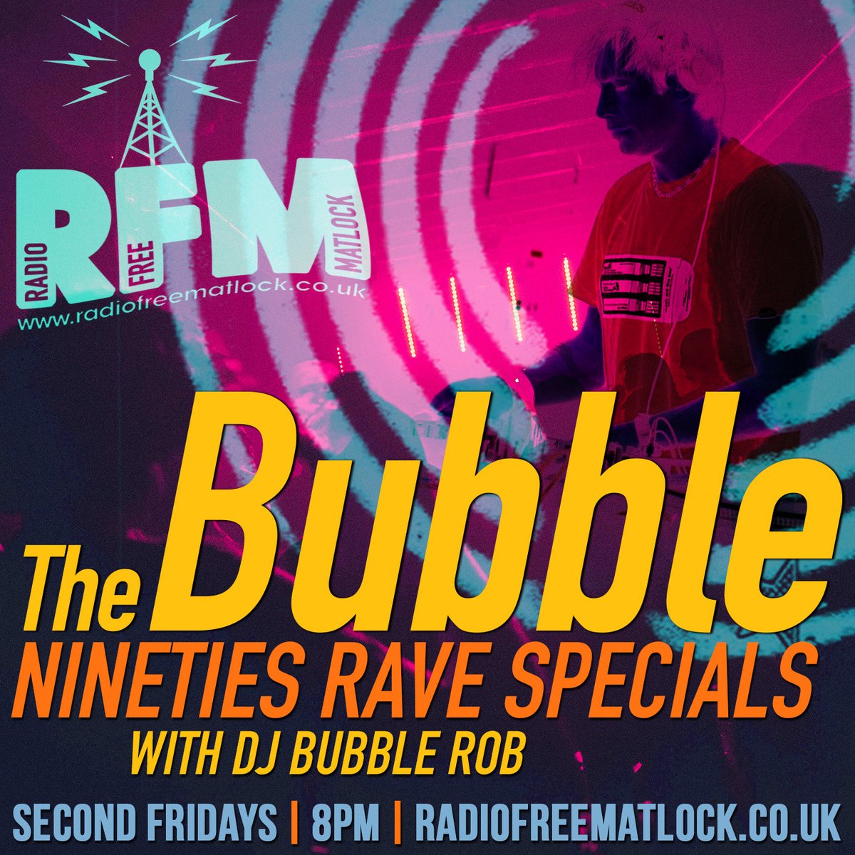 🔥 Strap in, it's a massive night on RFM with these two now back-to-back! From 7pm: it's @rcoyle77 from Unity Underground with Journey in the Jungle - massive beats and mixes! From 8pm: @bubblerob brings you the first part of his 90s rave specials 👂radiofreematlock.co.uk