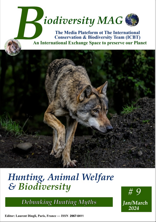An interview with me in the 'Biodiversity MAG', mainly about wolf protection in Europe. Available online online.flipbuilder.com/LaurentDingli/…