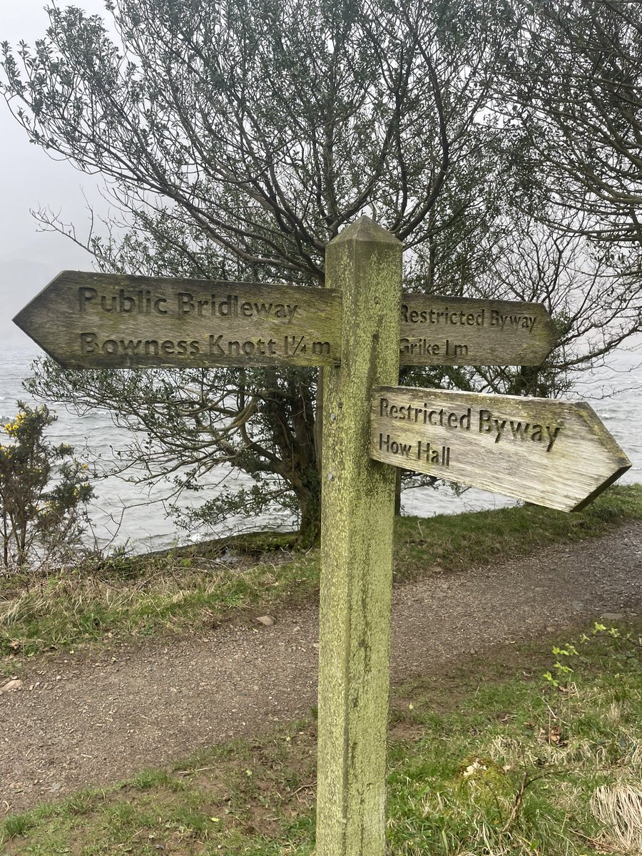 Spotted on my walk round Ennerdale Water yesterday. #fingerpostfriday