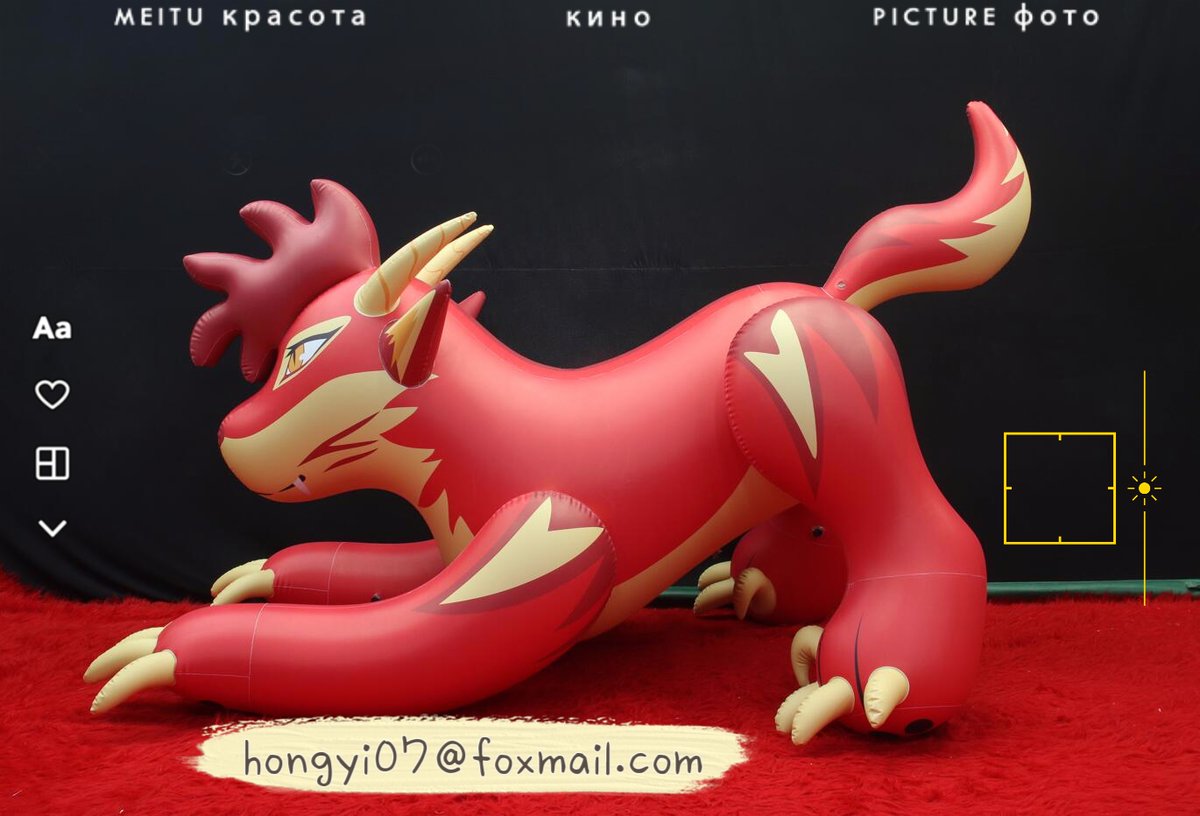 New red wolfy💗
More details alibaba.com/product-detail…

#inflatablewolf #inflatableanimals #pooltoy #squeaky