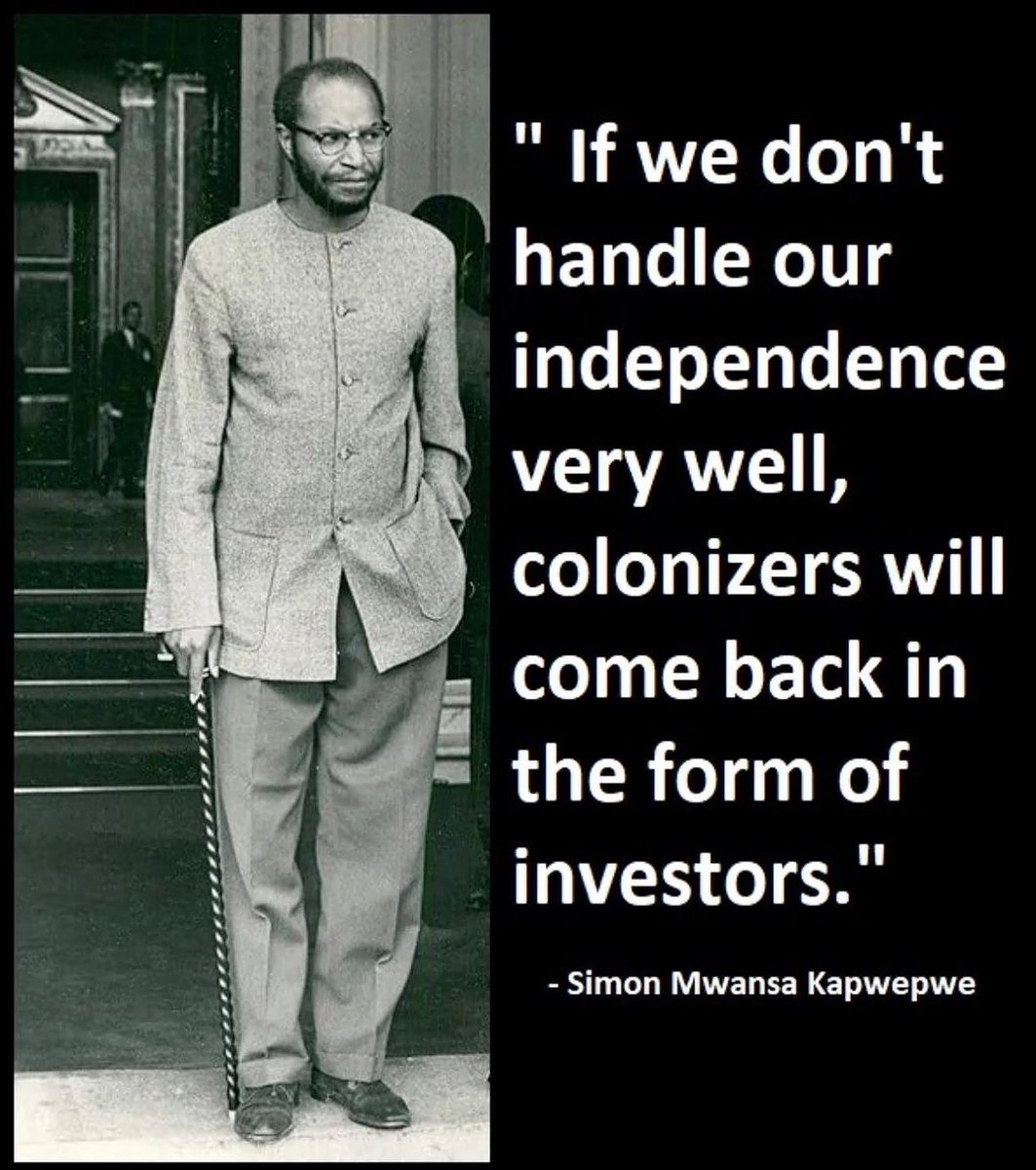 When we say 'Africans people must do for self': we are not attacking Africans but also reminding ourselves that as the world evolves, so does colonization.