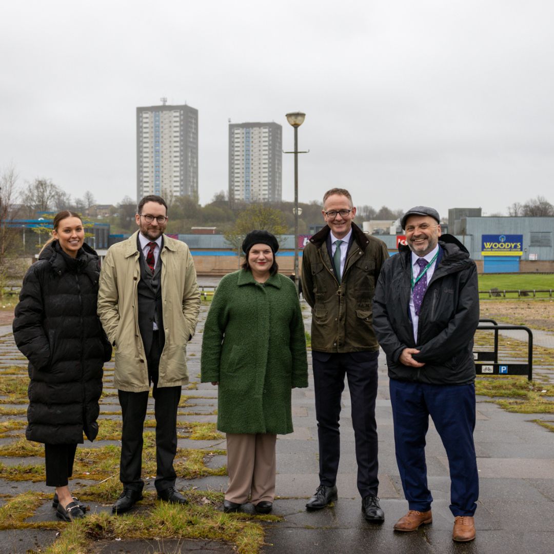 📍 Drumchapel Town Centre

Is receiving £14.98 million through the UK Government's Levelling Up fund.

Delivering:
⛲ a new public plaza
🚌 improved transport network 
🚲 walking and cycling routes 
🏞️ a new green space 
🌧️ work to address local flooding issues