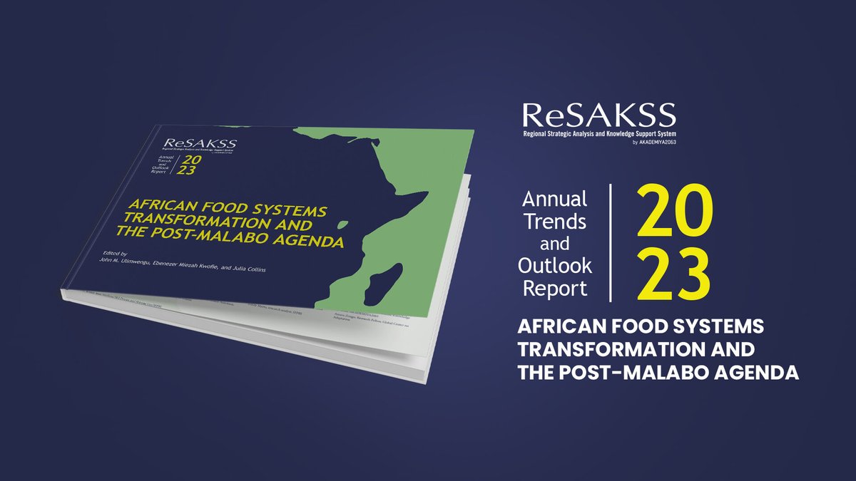 @ReSAKSS #2023ATOR! The dev't of a continent-wide bioeconomy strategy could help to harmonize & build synergies among national & regional efforts to enhance the contribution of bioeconomy to overall food systems transformation, the report finds. More: shorturl.at/jstxJ