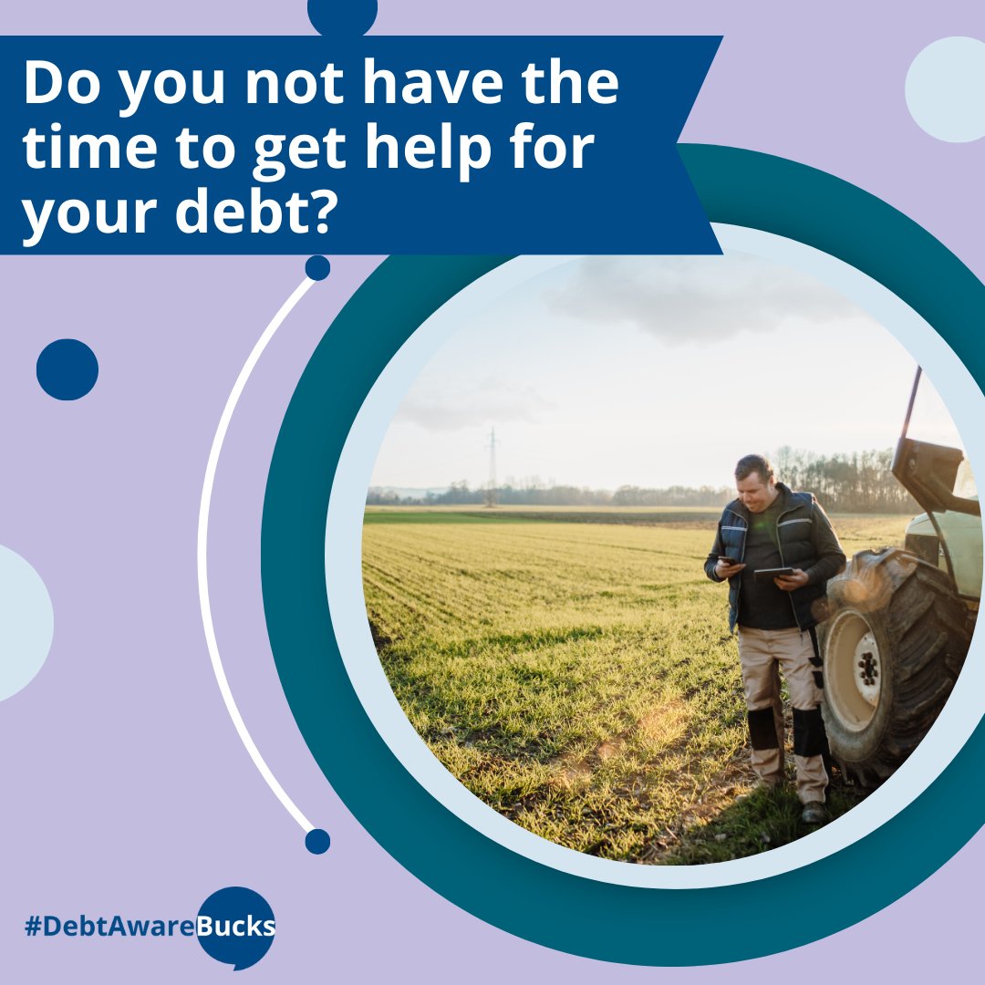 If you’ve got money worries, asking for help can feel overwhelming. You may not know where to start, and struggle to find the time to do something about it. If you have a spare few minutes now why not watch our debt videos as a first step. youtube.com/channel/UC7Cfu… #DebtAwareBucks
