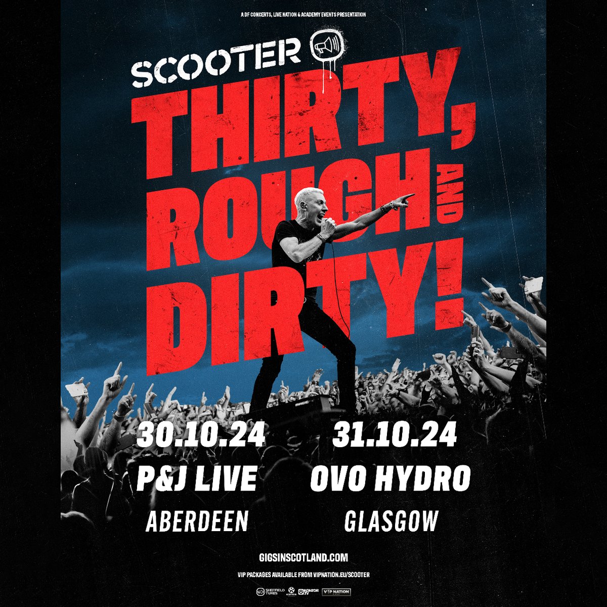 Techno is back... Scooter, will be performing his bangers new and old on the 30th October 2024! Tickets go on sale at 10am ⏰ 🎟️bit.ly/3Ue4Yf2 ℹ️ bit.ly/4cO5Qht #Scooter #PandJLive #Aberdeen