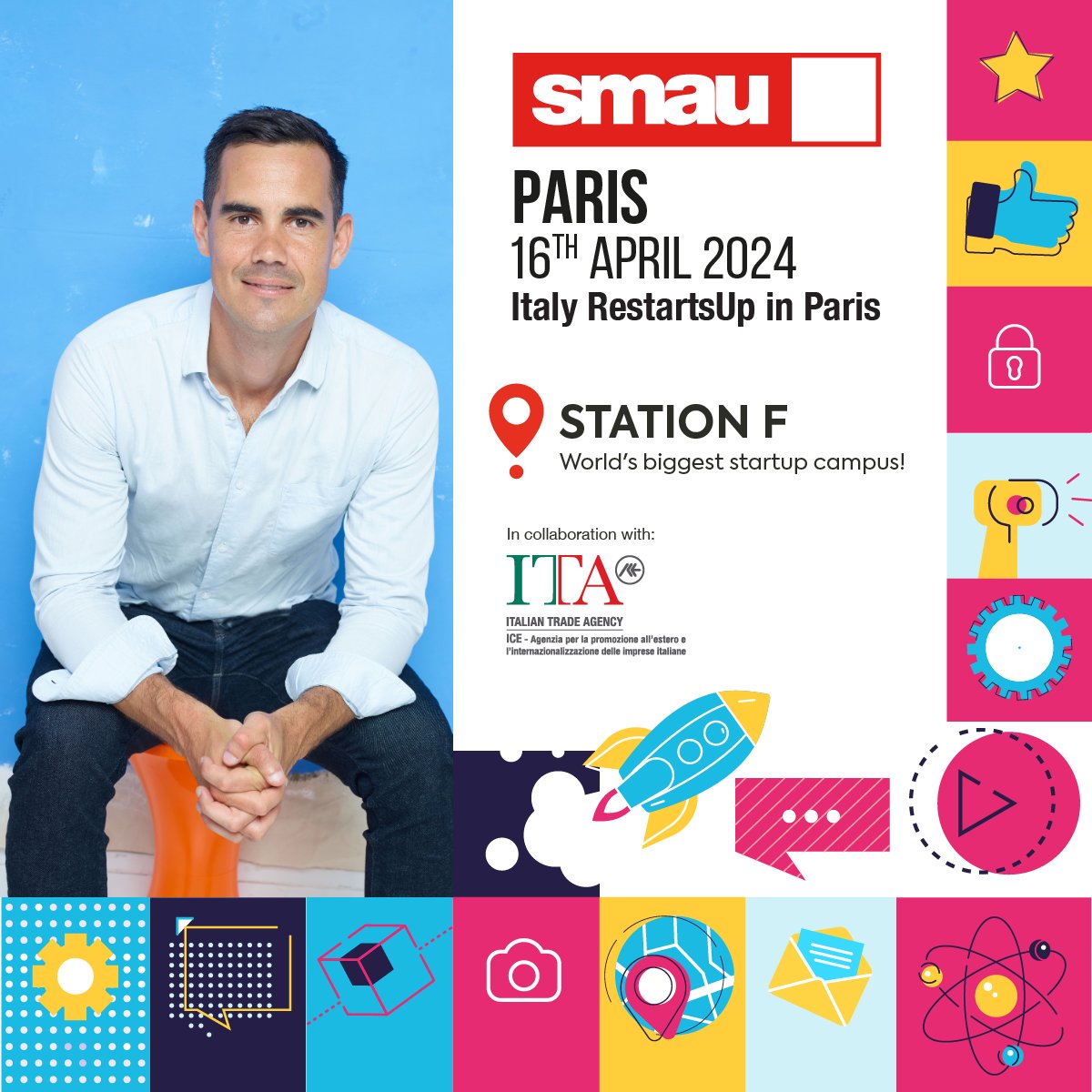 🚀🇮🇹 Excited to join @smaunotes event in Paris next Tuesday! I'll be discussing the transition to a sustainable and smarter business model for the future. #sustainability #Innovation -- Entusiasta di partecipare all’evento @smaunotes a Parigi martedì prossimo! Parlerò della…