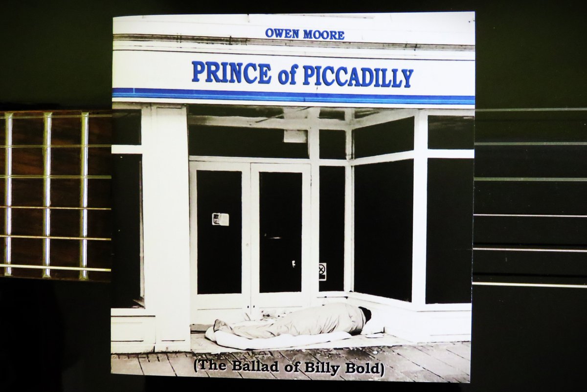 My thanks to David Bond for including the new Owen Moore song, 'Prince of Piccadilly (The Ballad of Billy Bold)' on his programme, Folk, Roots & Branches, last night on 10Radio...