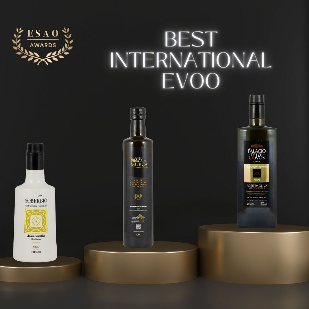 Premiados al Mejor #AOVE Internacional (Best International EVOO) de los ESAO Awards 2023/24 🎉
bit.ly/3PuPCQj
--
The winners of the Best International #EVOO category at the ESAO Awards 2023/24. Useful information for importers and distributors. 🎉
bit.ly/49YohhS
