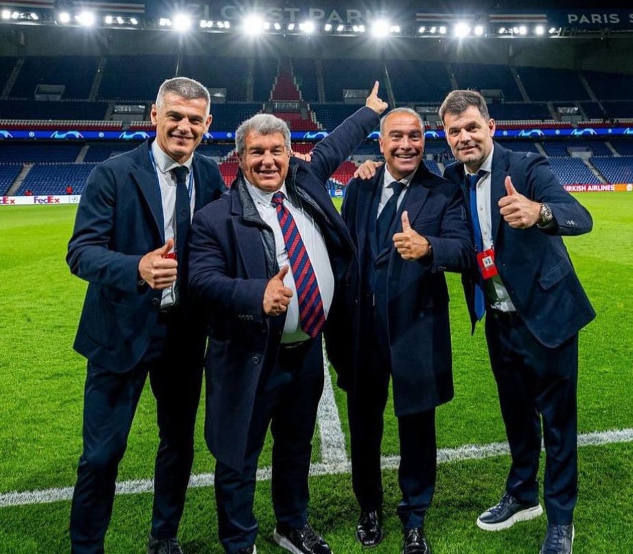 Even Laporta's belly is bigger than the whole history of PSG