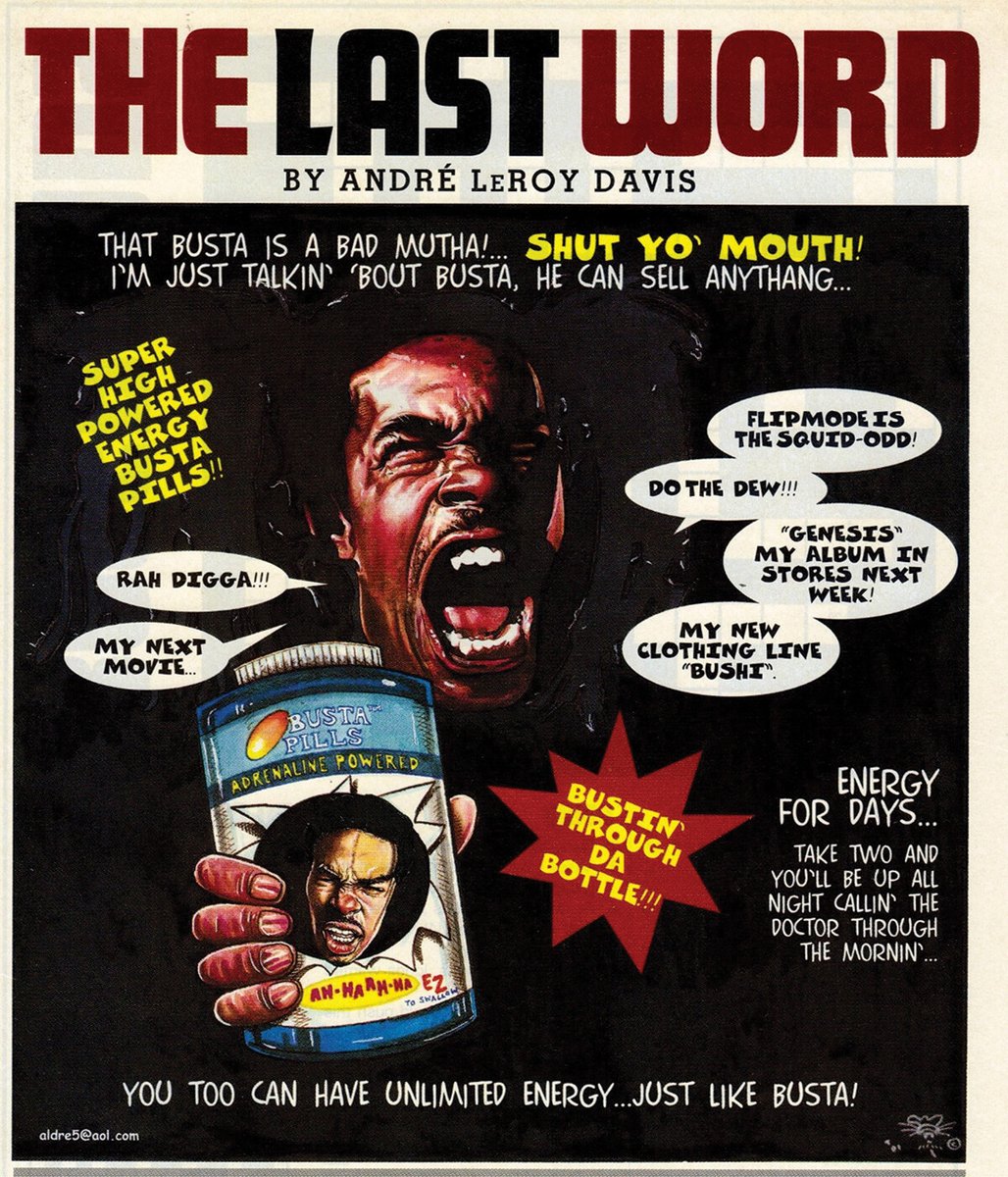 '“The Last Word” from The Source: André LeRoy Davis’ Contributions to Hip Hop and Comics.' Interview article by @darneldegand. tandfonline.com/doi/full/10.10…