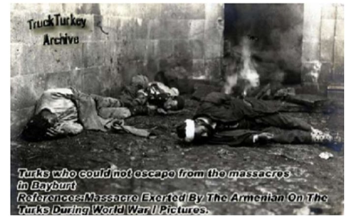 Turkish civillians massacred by Armenians during WW1 Source: Turkish Atase Archives #ArmenianLies1915 (More photos on comments section)