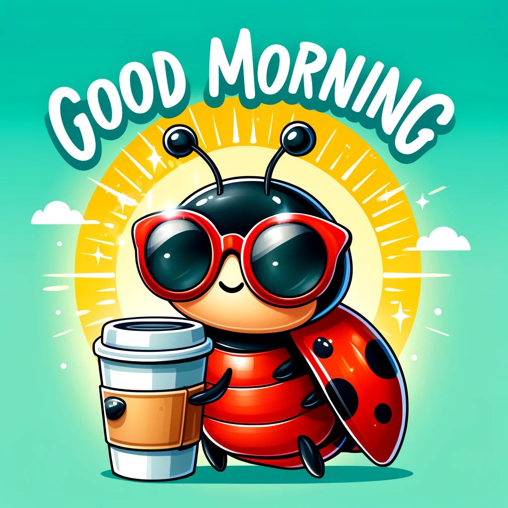 bugnanetwork's tweet photo. GM Bug-nian!

Wish all of you a happy day!

#meme #bugna #dogecoin #pepe @elonmusk #cryptocurrency https://t.co/BEYWwFZw0w