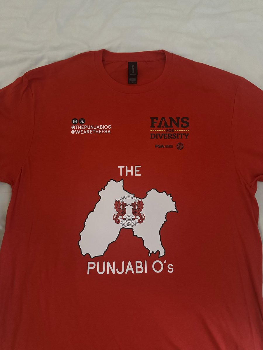 Derby bound today!
Making a weekend of the @dcfcofficial @leytonorientfc game. 
Hopefully see you there @PunjabiRams 🙌🏽 
Thank you @chauhnz @HannahKumari for the amazing help & support with the @Fans4Diversity campaign with @WeAreTheFSA @kickitout & the🔥t-shirts #LOFC #OneOrient