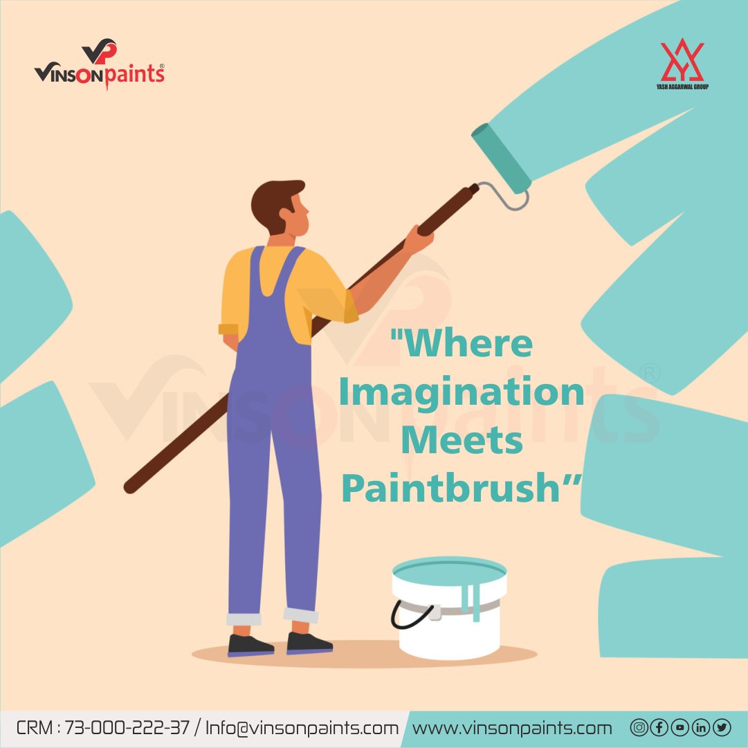 :

🎨✨ Where Imagination Meets Paintbrush ✨🎨

Unleash your inner artist with Vinson Paints and transform your space into a masterpiece. 🖌️🌈

#ArtistsOfInstagram #HomeDecor #DIYProjects #CreativeLife #ColorfulWorld #VinsonInspiration #PaintingDreams #DesignTrends2024
