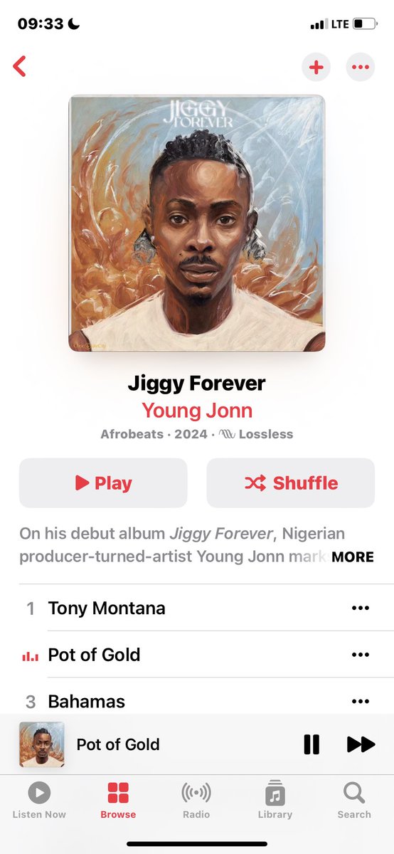 Rate this two albums from 1-10%
Shallipopi        Or        Young John