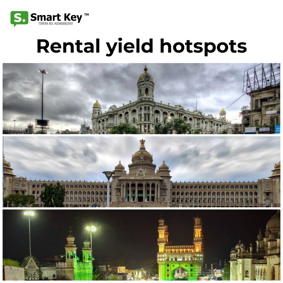 Maximize your investment returns in India's top cities for rental yields.

#smartkey #RealEstate #MobileApp #Properties #Buy #Sell #invest