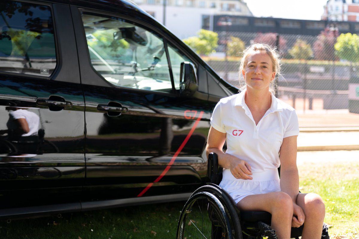 Interview de @charfairbank, 2ème joueuse française de tennis-fauteuil, qui explique pourquoi elle est devenue Ambassadrice G7 Access, la solution de transport de G7 dédiée aux personnes à mobilité réduite, par Estelle Gasse pour le podcast Exceptionn (elles).
