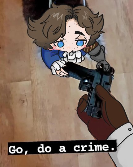 Go do a crime u funky lil puppet. #LiesofP #liesofPfanart