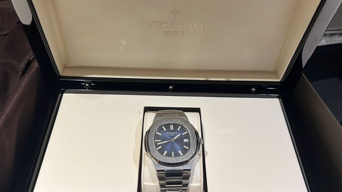 Haven’t spoilt myself in months. I took delivery today #watches #PatekPhilippe