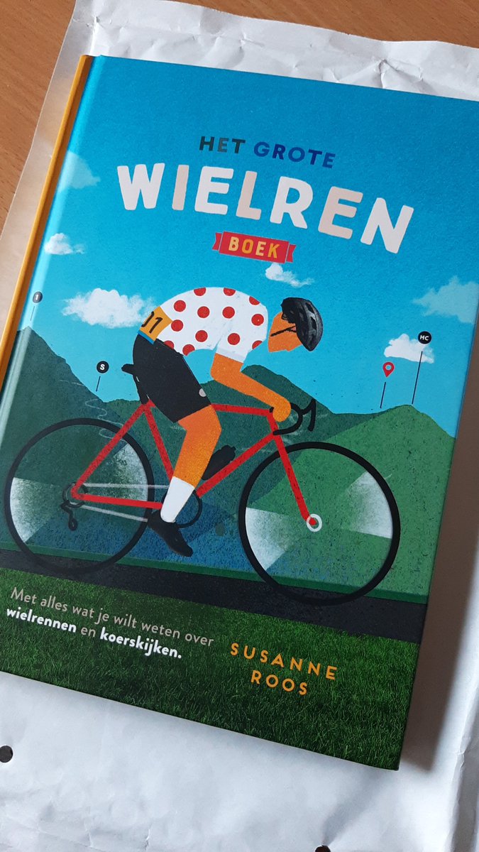 Mooi boek gescoord bij @Wielerboek ten bate van @Kinderfonds @BasTietema @tourdetietema veel succes in de #AGR Keep up the good work 👊