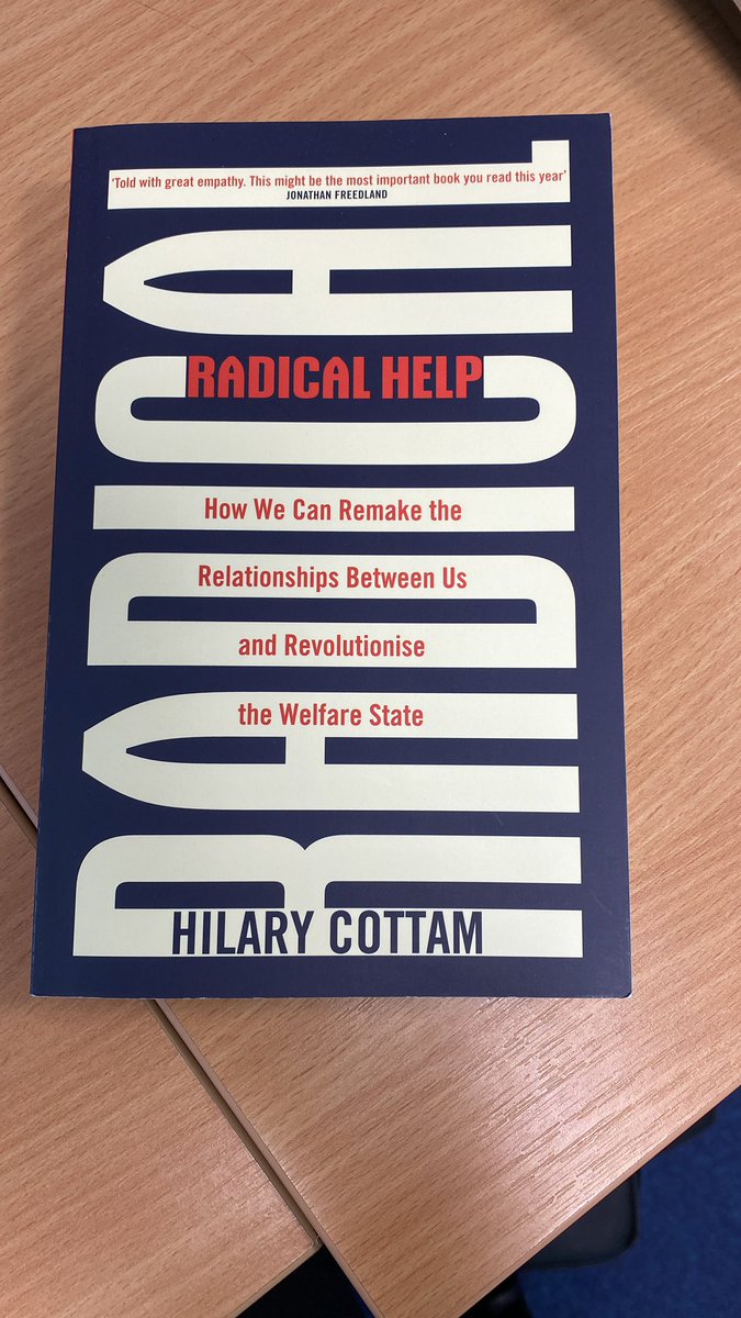 Just received this book from colleague Kate O’S, a really kind gift and totally unexpected as I thought I was borrowing a copy! Helping me think beyond normalised boundaries. Kate said I’d like it, I’ve read the first 2 pages, ‘met Stan’, and she’s right, I’m hooked.