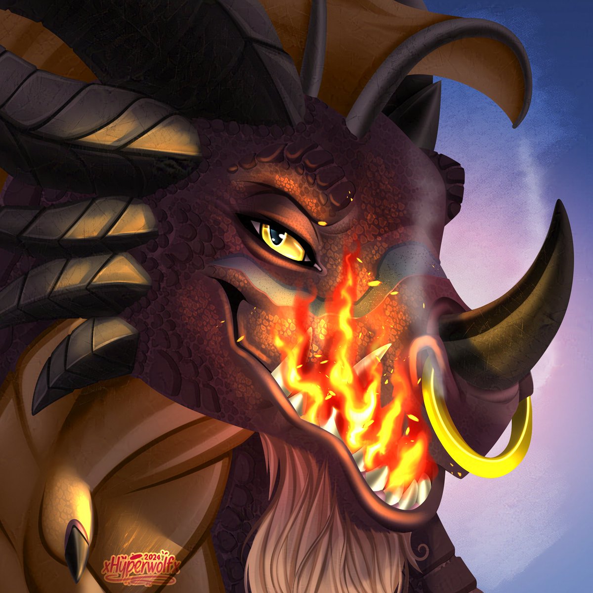 🔥 C0mm for @Neruma_art :D 🔥

#worldofwarcraft #warcraftart #Dragonflight