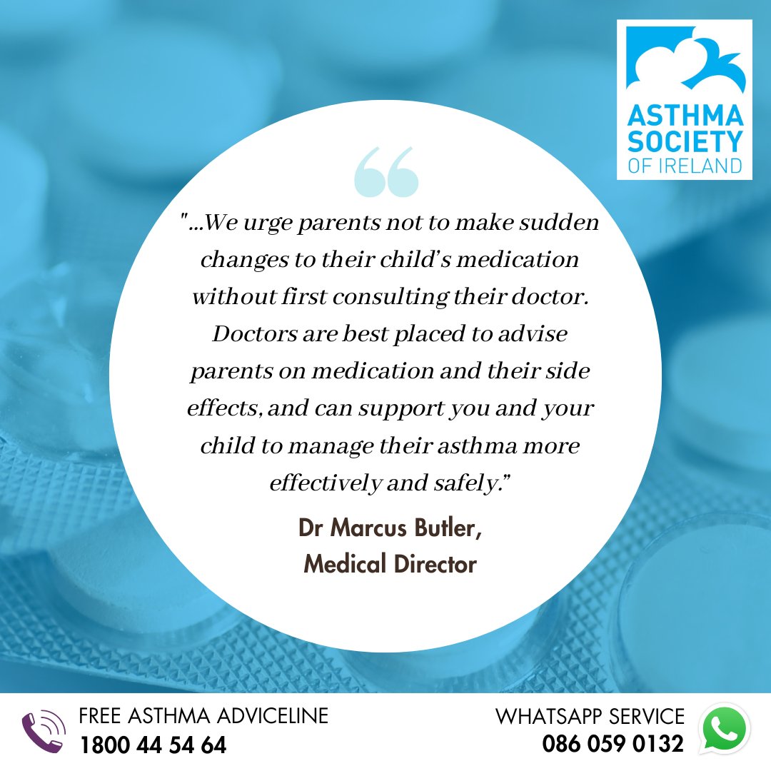 We understand that recent stories on social media about #montelukast can be concerning for anybody whose child has been prescribed this medication to control their asthma. Read our statement on montelukast and what to do if you have concerns: bit.ly/3UeNIWU