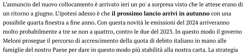 Oggi su @lastampa cartacea c'è questo svarione allucinante, secondo il quale l'emissione di nuovo debito pubblico sarebbe 'copertura'. Nell'edizione online lo svarione scompare. Bene ma non benissimo.