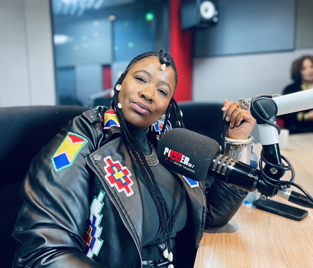[ON AIR] The Musical Odyssey of Sankofa with Thandiswa Mazwai @mbele_lnb is in conversation with the Award-Winning Singer and Songwriter @thandiswamazwai. #POWERTalk
