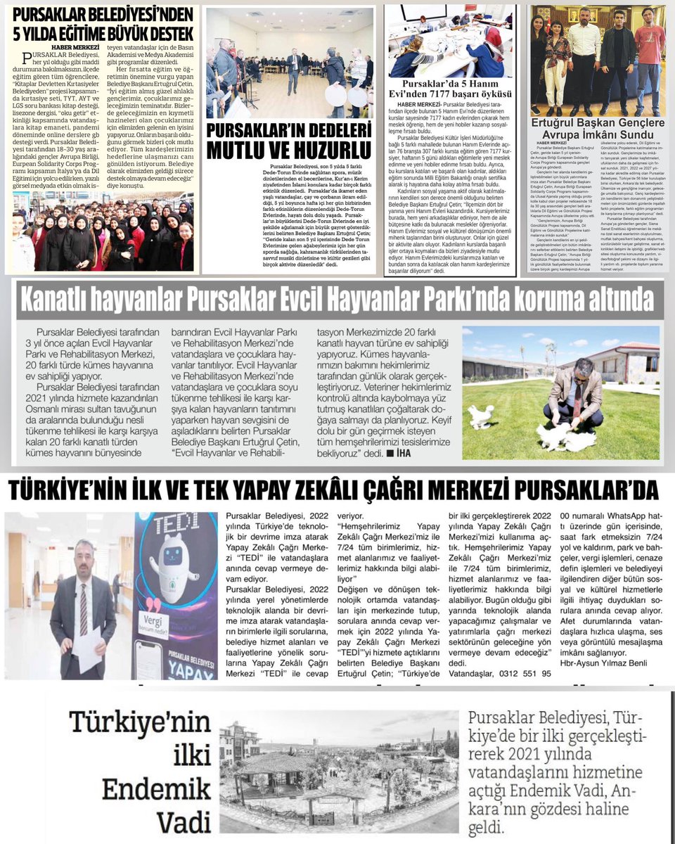 Basında Pursaklar📰
@Ertugrulcetin06 #pursaklar #press #news #NewsBreak #Newspaper #haberler #haber #basın