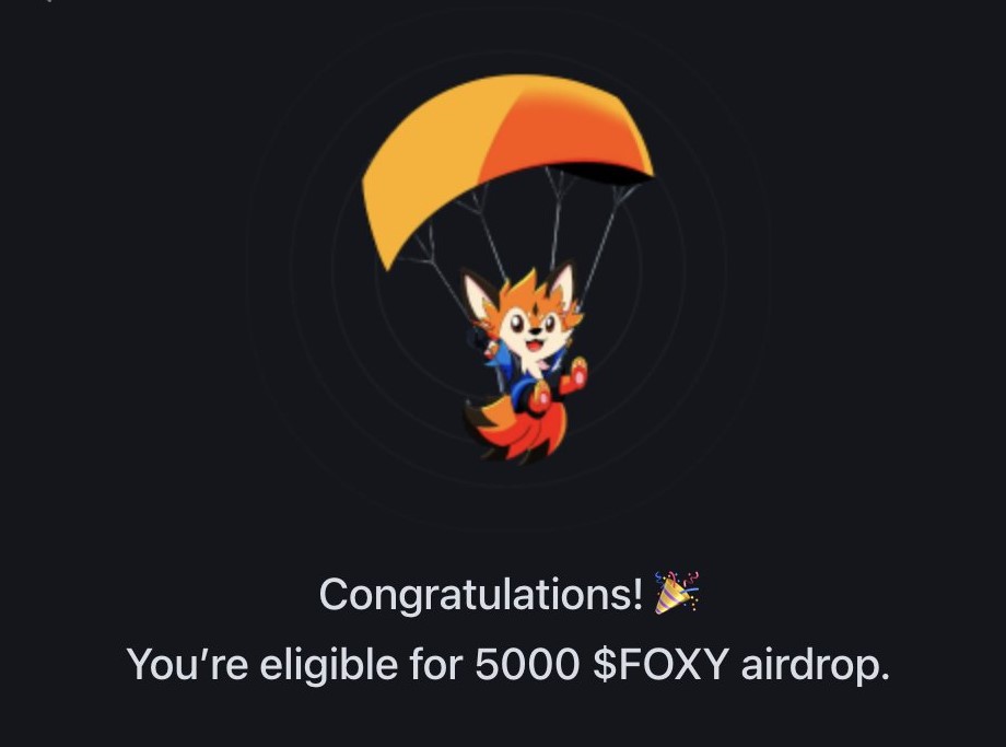 Selamlar arkadaşlar, 

#Linea üzerinde olan #foxy MM swap swap kullanıcılarına #airdrop yapacak ve birçok borsada listelenecek. 

Bana da 5000 tane gelmiş değerli olacak gibi duruyor ama bakalım. 

Kontrol link: pro.whales.market/pre/Linea/FOXY