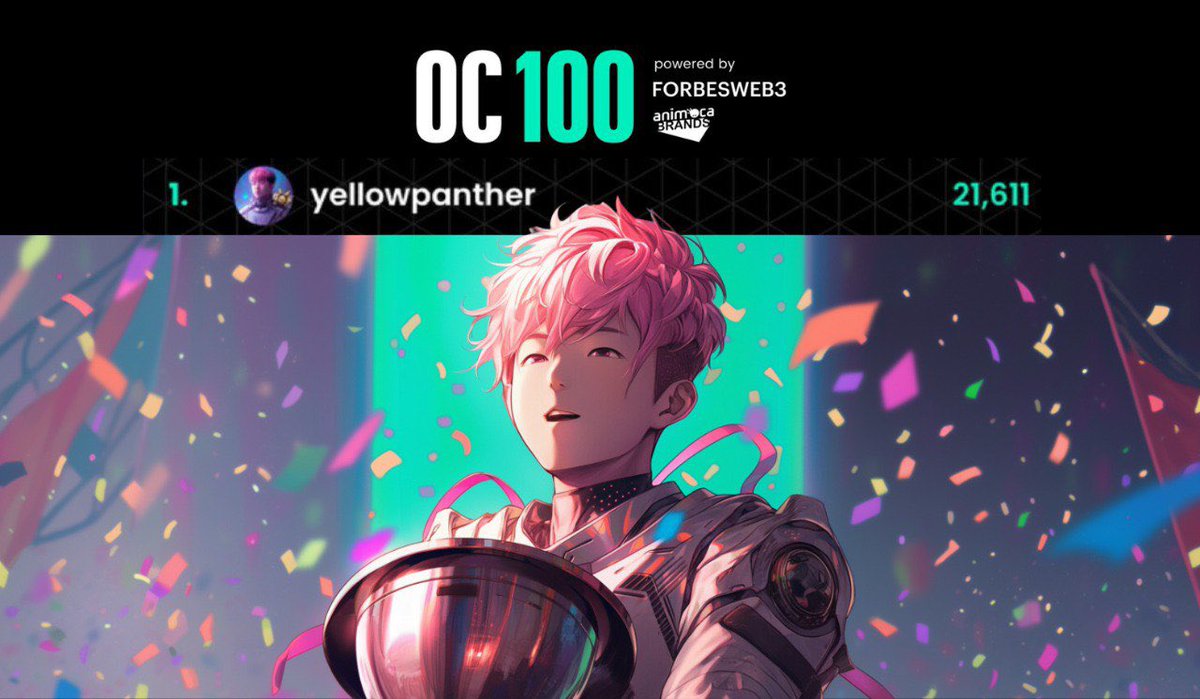 WE did it fam ✊🏻 I’m the top OC100 Gaming Creator. This means a lot to me and I couldn’t have done it without you guys 💛
