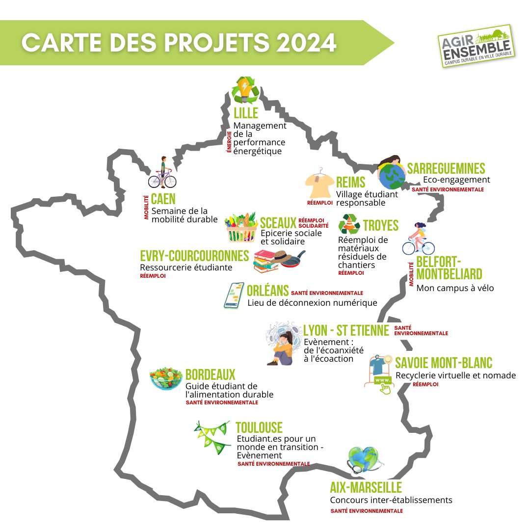 Agir__Ensemble's tweet photo. (Re)découvrez la carte des projets 2024 de nos territoires Agir Ensemble ! https://t.co/H47rE0grUS