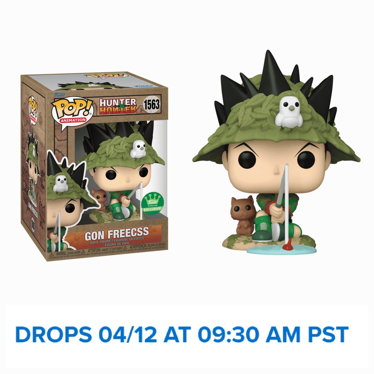 Gon Freecs Fishing Funko Exclusive, drops today!
-
#funko #funkopop #funkopopcollection #funkoaddict #funkopops #funkocollector #anime #manga #funkofamily #skittlerampage #gonfreecs #hunterxhunter #hxh