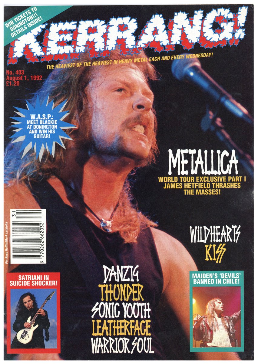 Free to read on RBP are headbanging pieces on Lemmy and @Metallica by the week's featured RBP scribe Steffan Chirazi. Kerrrrrrrrang! rocksbackpages.com #Metallica #Lemmy #motorhead
