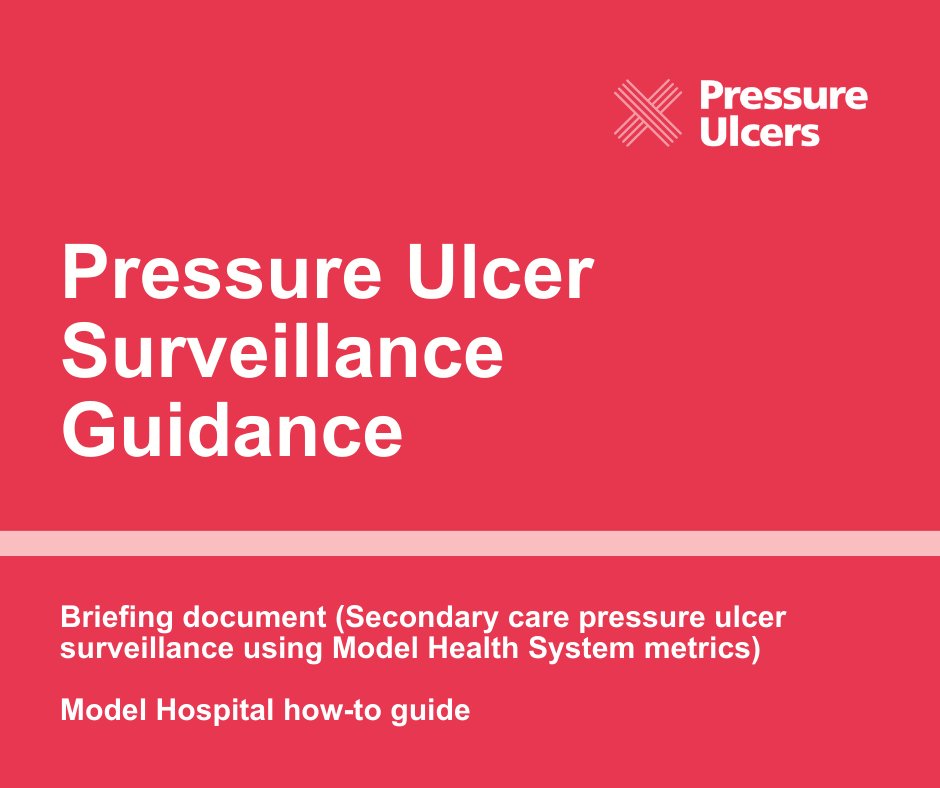 Pressure Ulcer data collection has been standard practice in NHS England trusts since 2012. Our guidance is designed to support professionals within acute trusts with using the Model Health System’s new #PressureUlcer surveillance system: nationalwoundcarestrategy.net/pressure-ulcer/ #HealthcareData