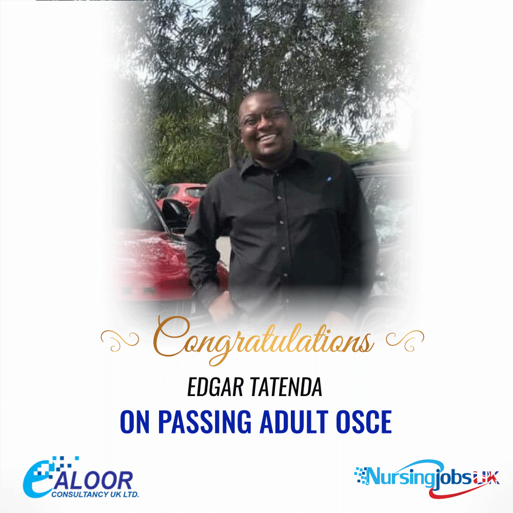 🎉 Congratulations to Edgar on successfully passing the Adult OSCE exam! 🎉

#OSCESuccess #ProudMoment #Congratulations