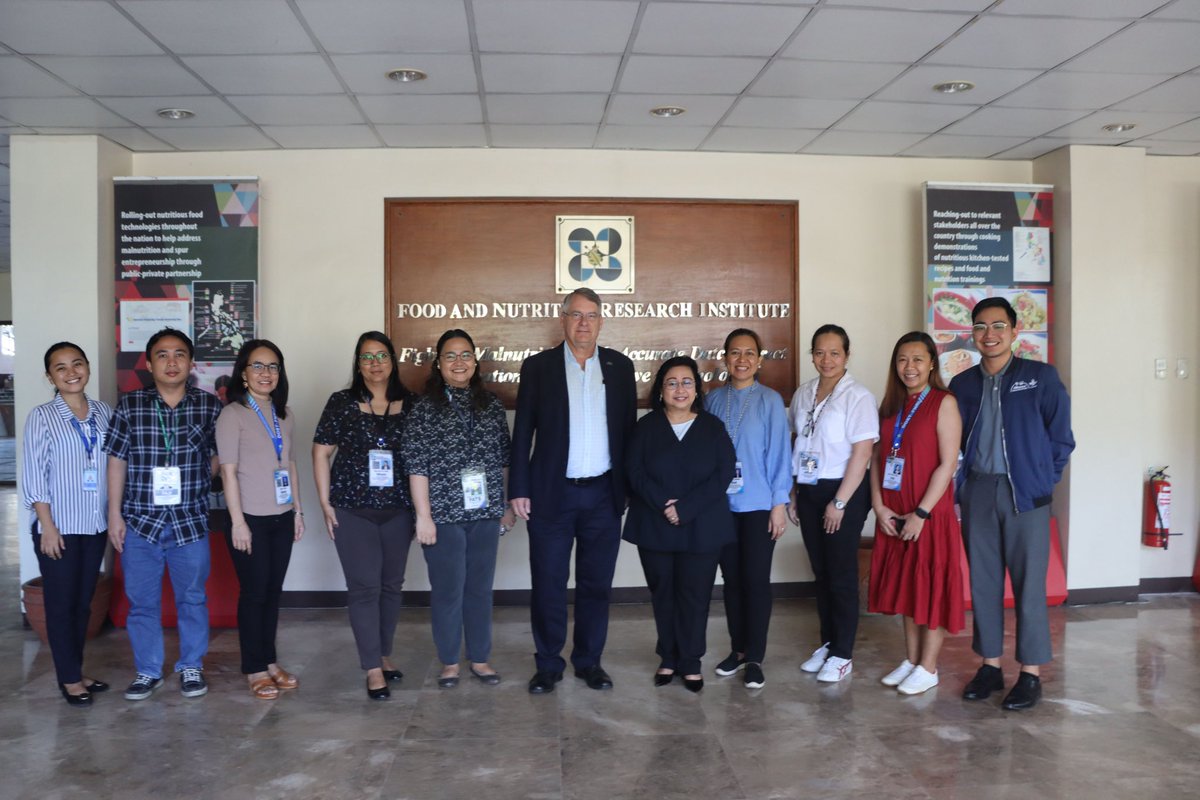 Our Managing Director for Asia @stephan_weise met with partners from @DOST_FNRI to discuss potential collaboration towards #foodsystems transformation in the #Philippines🇵🇭 The work is expected to feed into the @ASEAN-@CGIAR Regional Program’s intervention on healthy diets🍴